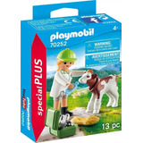 Playmobil Veterinaria Con Ternero Special Plus - 70252  