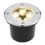 Balizador Luminária Led Chão Piso Jardim 5w Embut Blindado