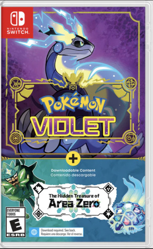 Pokemon Violet The Hidden Treasure Of Area Zero Midia Fisica