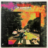 Paul Mc Cartney  Laserdisc Paul Is Live In Concert 
