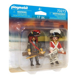 Playmobil Duo Pack Pirata Y Soldado Art 70273 Loonytoys