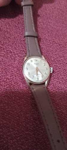 Reloj Rox A Cuerda Swiss Original De Dama 17 Jewels 