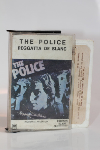 Cassette The Police Reggatta De Blanc 1979