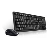 Kit Mouse + Teclado Combo Inalámbrico Genius Km-8200 Smart 