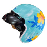 Casco Para Moto Abierto Hawk 721 Classic