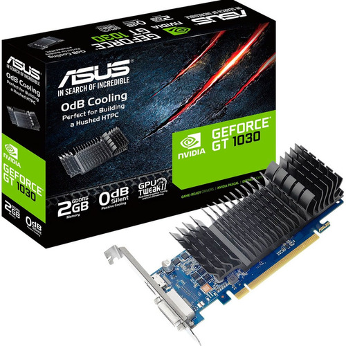 Tarjeta De Video Asus Nvidia Geforce Gt 1030 Pci Express Nuevo Modelo