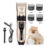 Segadora Bivolt Silent Puppy Cat Clipper Usb, 110 V/220 V