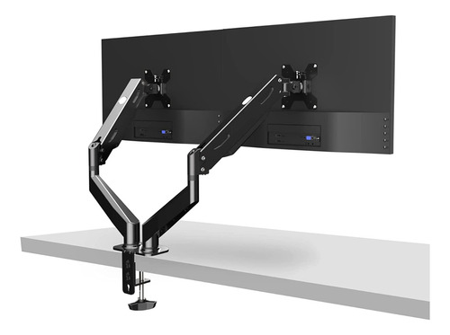 Soporte De Monitor Doble, Soporte Vesa, Ajustables Neumatico