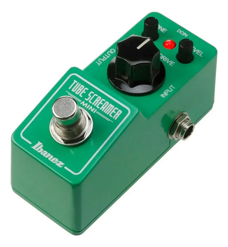 Pedal De Efeito Ibanez Tube Screamer Tsmini  Verde-claro