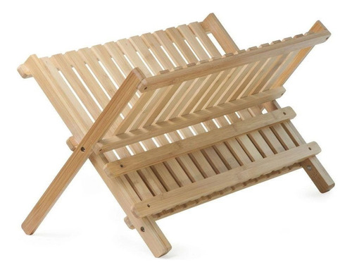 Escorredor Flexível Para Pratos Ecokitchen Bambu Mimo Style