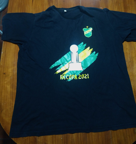 Camiseta Remera Defensa Campeón 2021 Recopa Xl 60x72