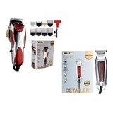  Maquina De Cortar Pelo Wahl Magic Clip + Trimmer Detailer 