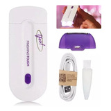 Depilador Elétrico Feminino Intimo Sem Dor Sensor Usb Cor