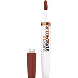 Labial Maybelline Líquido Indeleble Superstay 24h Color 340 Mocha Moves