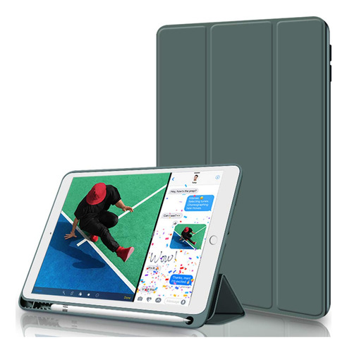 Kenke Funda Para iPad 9.7 2018/2017 Con Soporte Para Lapices