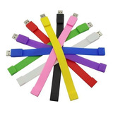 Pulsera Pendrive 4 Gb, Calidad, Nuevos, Practicos, Colores