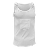 Playeras Deportiva De Moda Masculina Tank Top Sin Mangas Gym