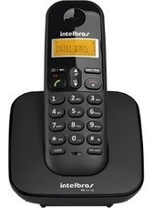 Telefone Sem Fio Com Identificador Ts 3110 Preto Intelbras
