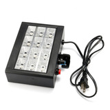 Estrober Led Multicolor Graduable Audio Rítmico 12 Led