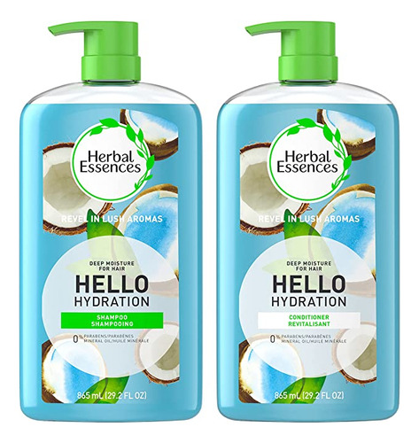 Herbal Essences Champú Y Acondicionador Hidratante, .