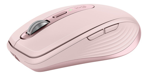 Logitech Mx Anywhere 3s, Mouse Compacto Avanzado - Rosado Color Rosa