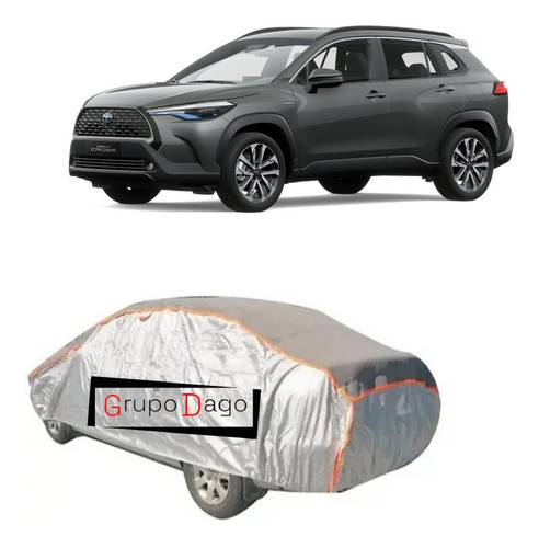 Toyota Corolla Cross Funda Cubre Auto Antigranizo Impermeabl