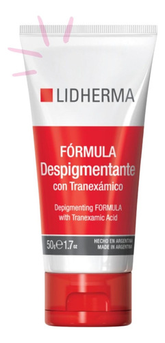 Crema Blanqueadora Fórmula Despigmentante Manchas Lidherma