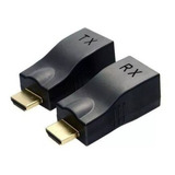 Extensor Hdmi 30metros Via 1 Cabo De Rede Rj45  Cobre