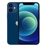 Apple iPhone 12 Mini 64gb Azul Desbloqueado Grado B Batería 70% - 79%