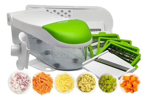 Cortador Rallador Rebanador Mandolina Nicer Dicer Tipo Tv