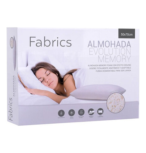 Almohada Evolution Memory Foam Fabrics