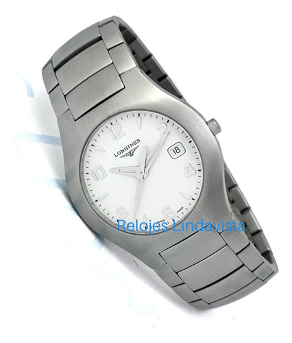 Reloj Longines Oposition Blanco Acero