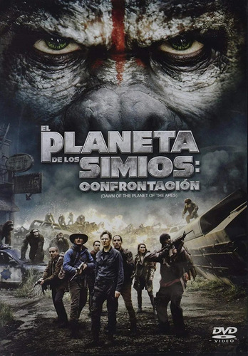 El Planeta De Los Simios Confrontacion Pelicula Dvd Nuevo 