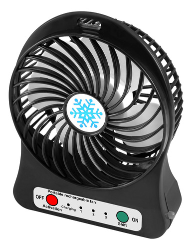 Ventilador Recargable Portátil, Enfriador De Aire, Ventilado