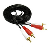 Cable Audio Rca 2 Fichas A Rca 2 Fichas 1.50 Mts