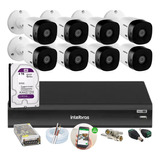 Kit Intelbras 08 Vhl 1220b Full Hd Dvr 16ch Imhdx 3116 C/4tb