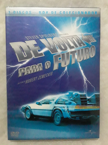 Dvd De Volta Para O Futuro .lacrado Frete Grátis.