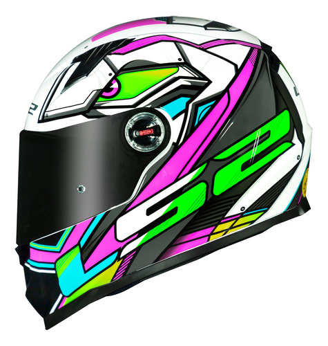 Capacete Moto Fechado Ls2 Ff358 Diversos Gráficos E Cores