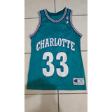 Jersey Retro Charlotte Hornets #33 Mourning No Ball Johnson