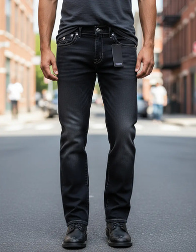 Pantalón True Religion Caballero Straight Ricky Olive