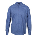 Camisa Masculina Regular Casual Algodão Egípcio - Di Marsi