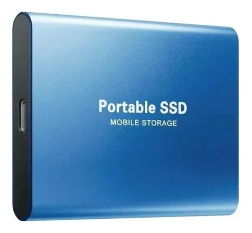 Ssd 8tb Usb 3.1 Tipo Mini Disco Portátil Sólido Externo Azul
