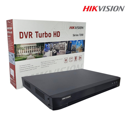 Dvr Gravador Hikvision 16 Canais 4mp Turbo Hd Acusense