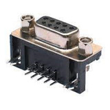 Conector Db9 Hembra Para Impreso Angulo Recto X10 Unidades