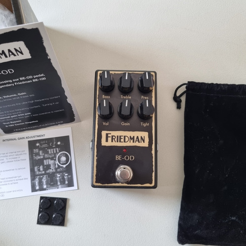 Friedman Beod. Pedal Overdrive Distorsión Seminuevo.