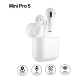 Audífonos Inalámbricos Pro 5 Bluetooth Color Blanco