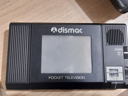 Tv Portatil Pocket Dismac Modelo 2801 Ano 1985/1986