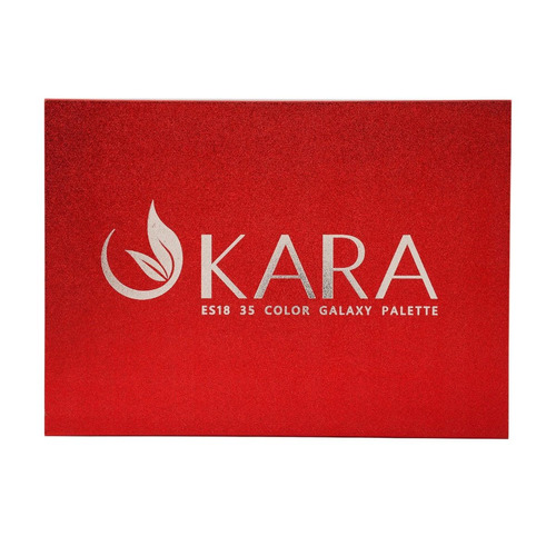 Paleta De Sombras Kara Es11 + Es18 Glitter + Kit Manicure