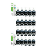 Pack 20 Botes De Tinta Negra Compatible Con Brother Btd60bk 