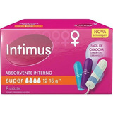 Absorvente Intimus Interno Super C/ 8 Unid.